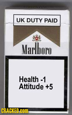 UK DUTY PAID Marlboro Health -1 Attitude +5 CRACKED.com 