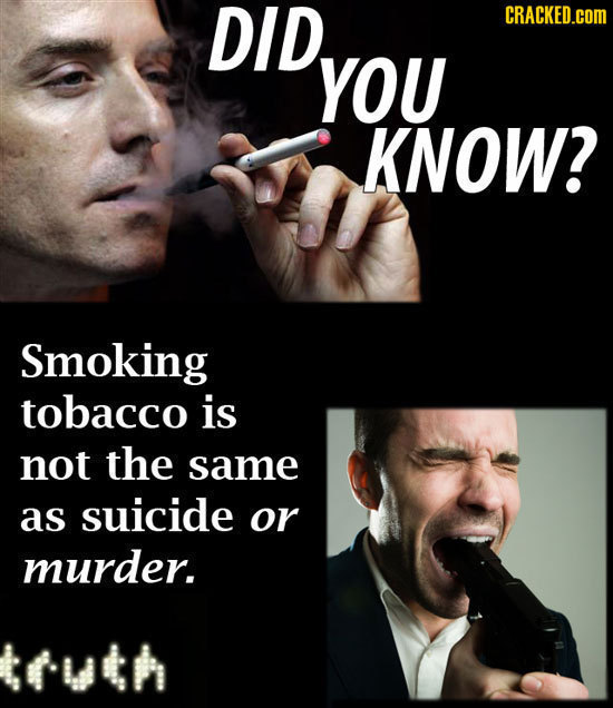 If Public Service Announcements Were Honest