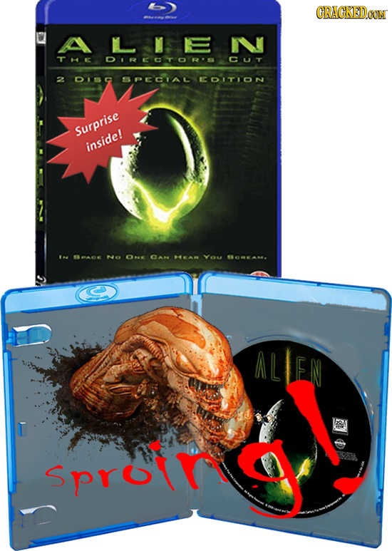 CRACKEDCON A LNE TH DIRECTORS CUT 2 DISC SPECIAL EDITION Surprise inside! In SPA06 NO ONE CA HCAR You ISOCAM. ALLEN Sprot