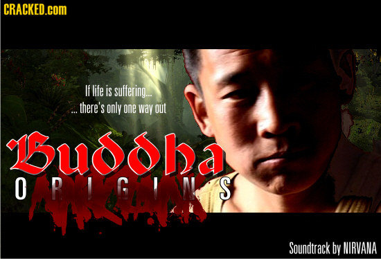 CRACKED.COM If life is suffering... ...there's only one way out 15uOha OPIGIWS Soundtrack by NIRVANA