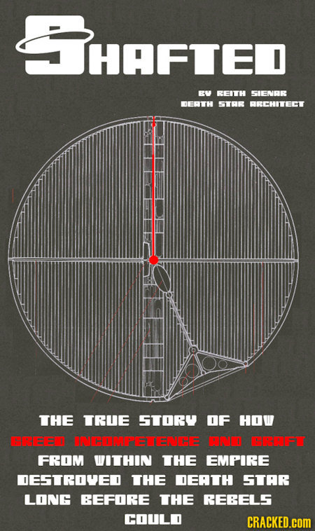 HAFTEI FU REITH 5IENRIR DERITTH S RIRCHITECT THE TRUE STORY IF HOW REE INCOMPETENGE AN RAFI FROM WITHIN THE EMPIRE IESTROVED THE IEATH STAR LONG BEFOR