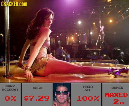 CRACKED.cOM BANK HAIR CASH BONER ACCOUNT GEL MAXED Ot. 7.29 1001 2IN IN