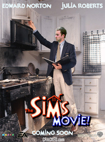 EDWARD NORTON julia ROBERTS SiMs the Movie! A COMING SOON nAxn CRACKED.com