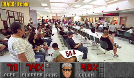 If Everyday Life Had an In-Game Display