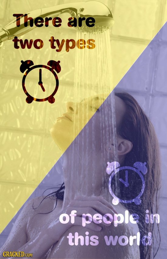 There are two types Of people in this worl