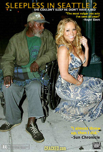 SLEEPLESS IN SEATTLE2 SHE COULDN'T SLEEP HE DIDN'T HAVE ABED The most vulgar sex acts I've seen all yeart -Roger Ebert OSA I almase he -LiD thou dh