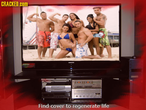 CRACKED.cOM Find cover to regenerate life