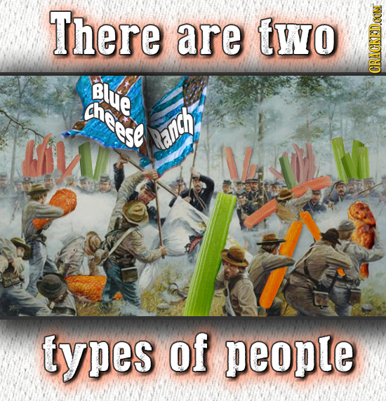 There are two Blue CRAG theese Ranch V types of people