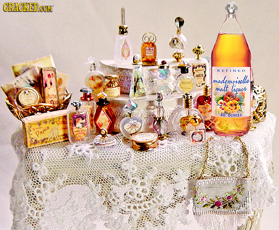 CRACKEDCON REFINED mademoivelle malt liguot 40 OUNCES Pras