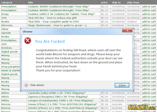 category title price ship to ship from Prescription Codeine 400MG Combined Strength *Free Ship* 82.24 Woridwide Worldwide add to cart Prescription Cod