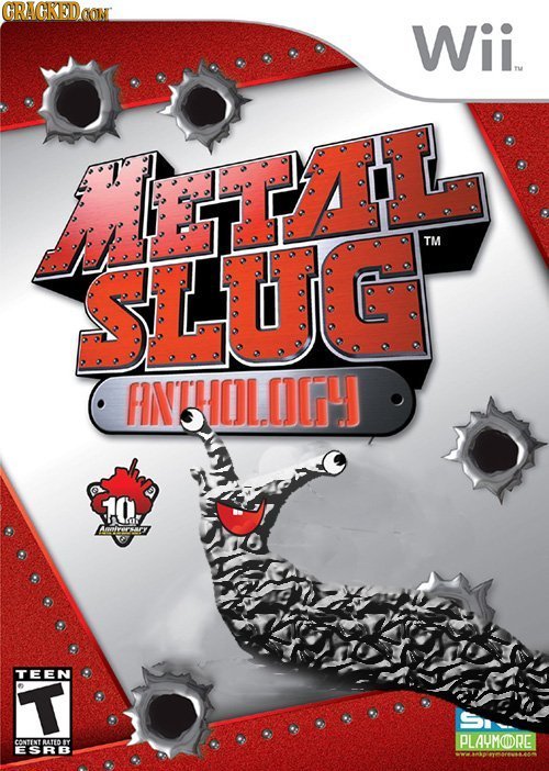 GRAGKEDen Wii. TAL SLUG TM ANTHOL.OL 10 d AAmhrerary TEEN T PLAUMOORE CONTINTED ESRB