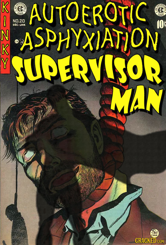 K E E AUTOEROTIC EC COMIG NO.20 ASPHYXIATION 1O DEC-JAN K MSUPERVISOR MAN