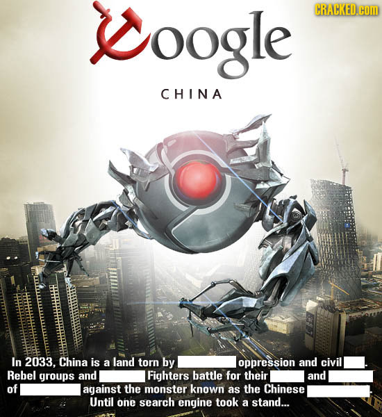 oogle CRACKED.cOM CHINA In 2033, China is a land torn by oppression and civil Rebel groups and Fighters battle for their and of against the monster kn