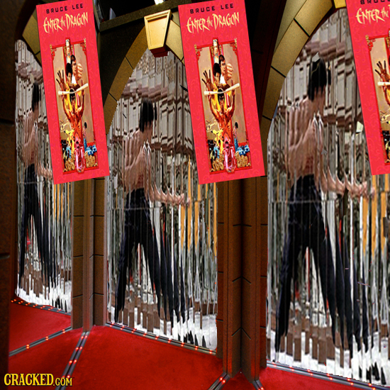 LEE LEE gucE BRUCE ENERN ATEEADMAGAN NERt DRAGON