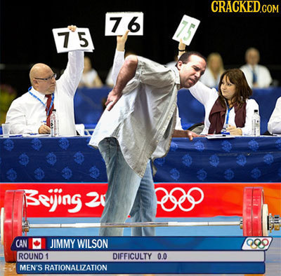 CRACKED.COM 76 75 Beyjing 20 CAN JIMMY WILSON ROUND 1 DIFFICULTY 0.0 MEN'S RATIONALIZATION