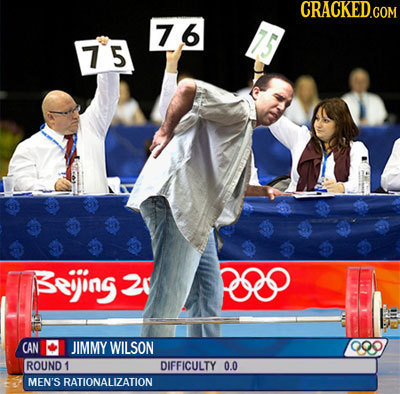 CRACKED.COM 76 75 Beyjing 20 CAN JIMMY WILSON ROUND 1 DIFFICULTY 0.0 MEN'S RATIONALIZATION 