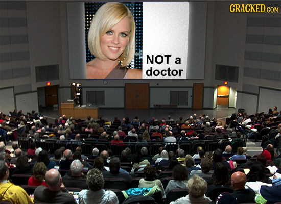 CRACKED COM NOT a doctor