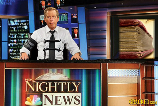 1E 5 005 519 NB NIGHTLY NEWS CRACKED CON