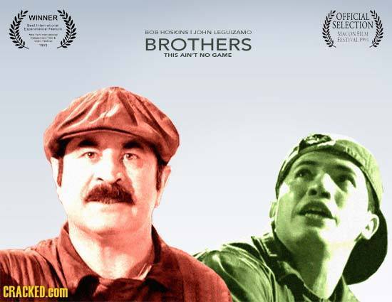 WINNER OFFICIAL SELECTION FLOB HOSKINS IJOHN LEGUIZAMO MLACIS FILM BROTHERS FTITAL PI 933 THIS AINIT NO GAME CRACKED.COM