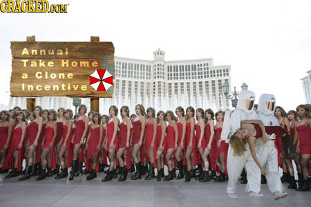 CRACKED COM Annual Take Home a Clone Incentive