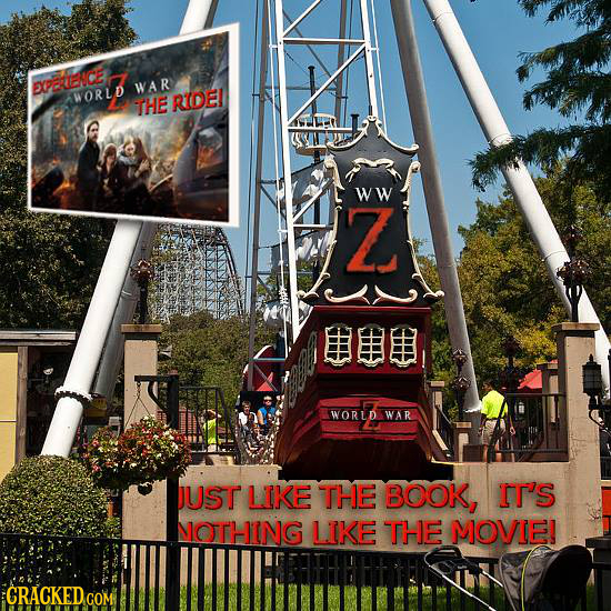 If Every Movie Got An Amusement Park Ride