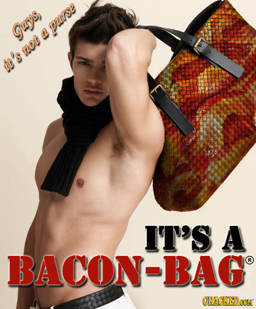 P Guys, a not it 'S IT'S A BACON BAG R CRACKEDCON