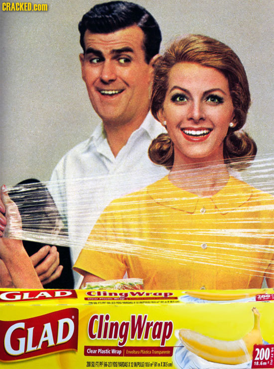 CRACKED.CO GAD 0 GLAD ClingWrap Clear Plastic Wrap Emolturs Plictica Transoireete 200 AMSO FTPF GHADNOSARDUSXQIPULGIHrlGoMScal 18.6m