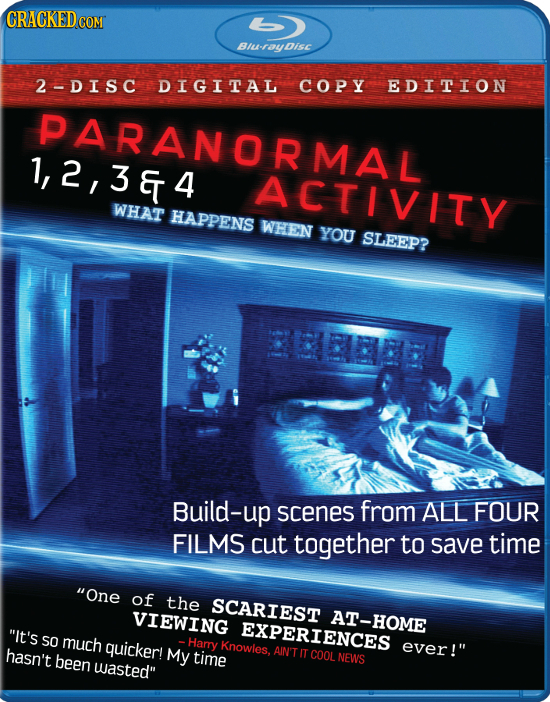 CRACKEDCO COM Buu-rayDisc 2-DISC DIGITAL COPY EDITION 1,24MAL 4 WHAT HAPPENS WHEN YOU SLEEP? 8EBE Build-up scenes from ALL FOUR FILMS cut together to