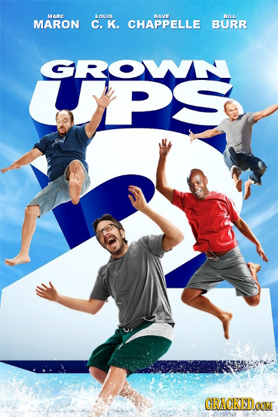 MARC LOUIS DAVE BILL MARON C. K. CHAPPELLE BURR GRON YPS CRACKEDCON