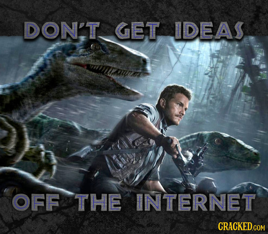 DON'T GET IDEAS OFF THE INTERNET CRACKED COM