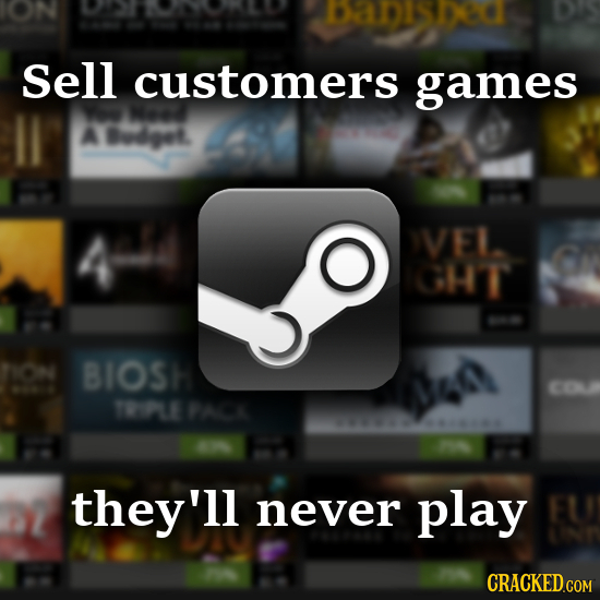 01S000 Sell customers games Bedget. VEL GHT BIOSH TPIPLE PAK they'll never play