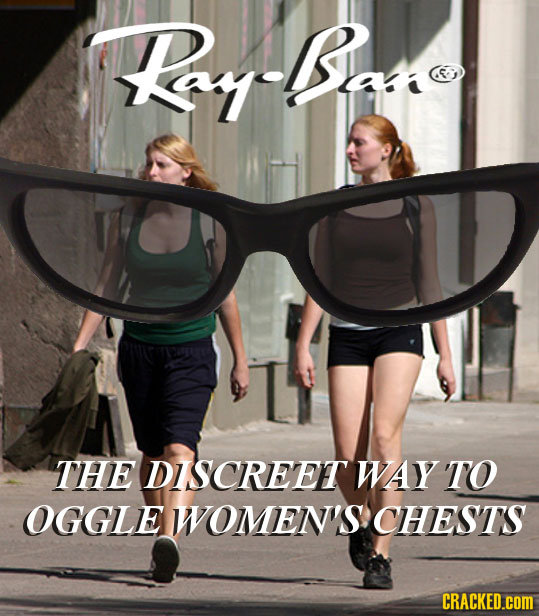 R-Br THE DISCREET WAY TO OGGLE WOMEN'S CHESTS CRACKED.cOM