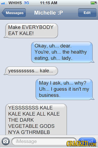 16 Lost Text Messages That Would Explain Everything