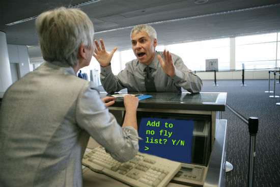 Add to no fly list? Y/N