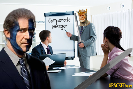 Corporate Merger CRACKED COM 