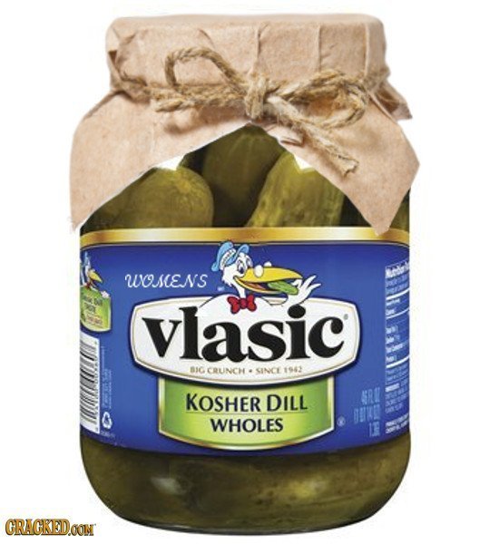 WSENS vlasic BIC CRUNCH SINCE 1942 KOSHER DILL GRR WHOLES GRACKEDOON