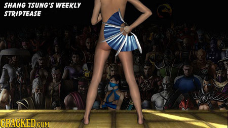 SHANG TSUNG'S WEEKLY STRIPTEASE GRACKED cO COM 