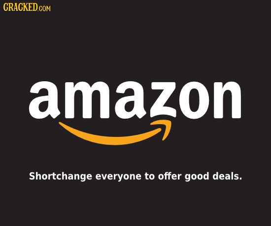 EDS amazon Shortchange everyone to offer good deals.
