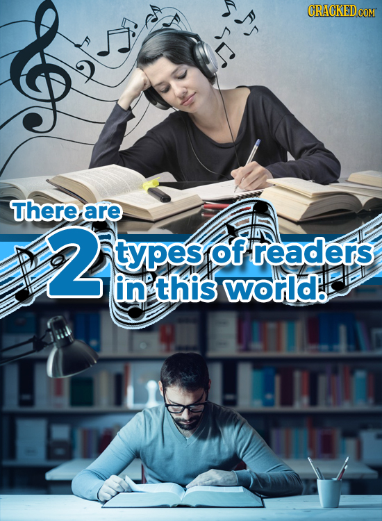 Rs CRACKED There are 2 types of readers in this world.