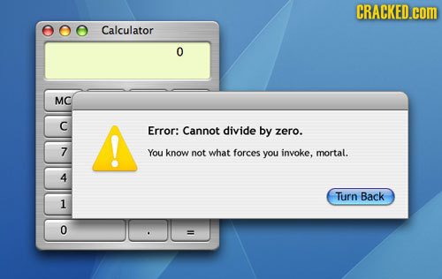 If Error Messages Had a Sense of Humor