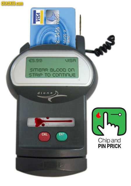 CRACKEDC VISA 7899 y 3456 2 00/00 WAVE EE.99 SFTERR ELDOD OF STRU TO CONTIRILIE done mm CNL ENT Chip and PIN PRICK