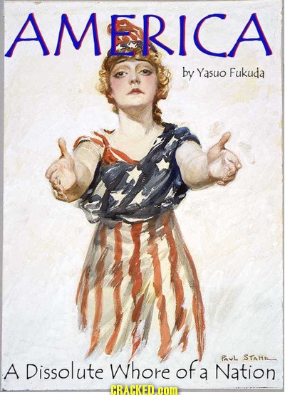 AMERICA by Yasuo Fukuda STAH Dissolute Whore avL A of' a Nation CRACKED.HOM