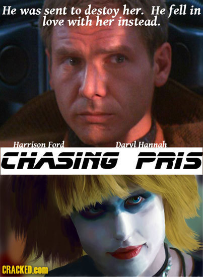He was sent to destoy her. He fell in love with her instead. Harrison Ford DarylHannah CHASING PHIS CRACKED.cOM