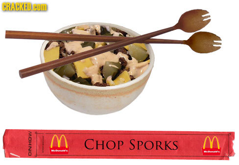 CRACKED COM M CHOP SPORKS M DINHOW