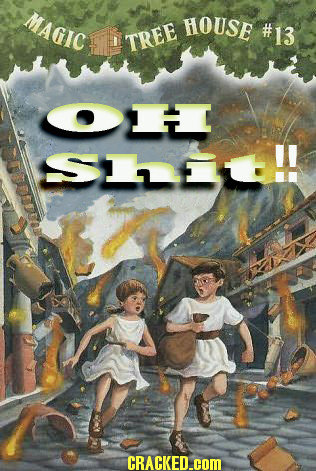 MAGIC House #13 TREE CRACKED.COM