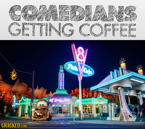 OOMMEDIANES GETTING COFFEE 830 orAr CRACKED COM