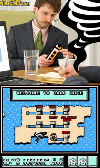 WELCOME TO WARP ZONE socC TORD -111 B MDX S OOBleso OOO