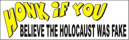 VONK iF YOU BELEVE THE HOLOCAUST WAS FAKE