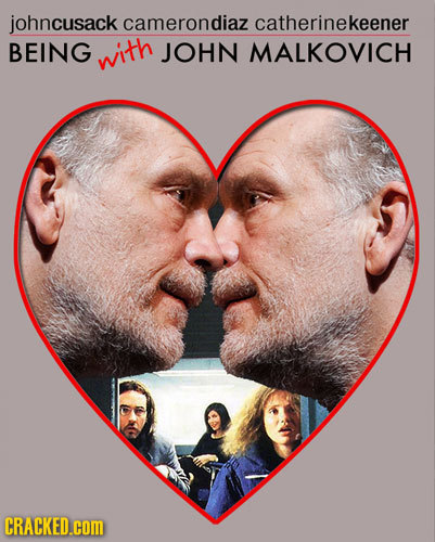johncusack camerondiaz catherinekeener BEING with JOHN MALKOVICH CRACKED.coM