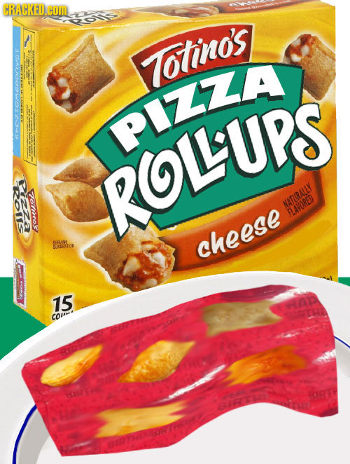 CRACKED.COM Totinos PIZZZA ROISS ROLLUPS oros NATURALLY FAVORED SSBUIN BICOESTOB cheese 15 COu RTD 